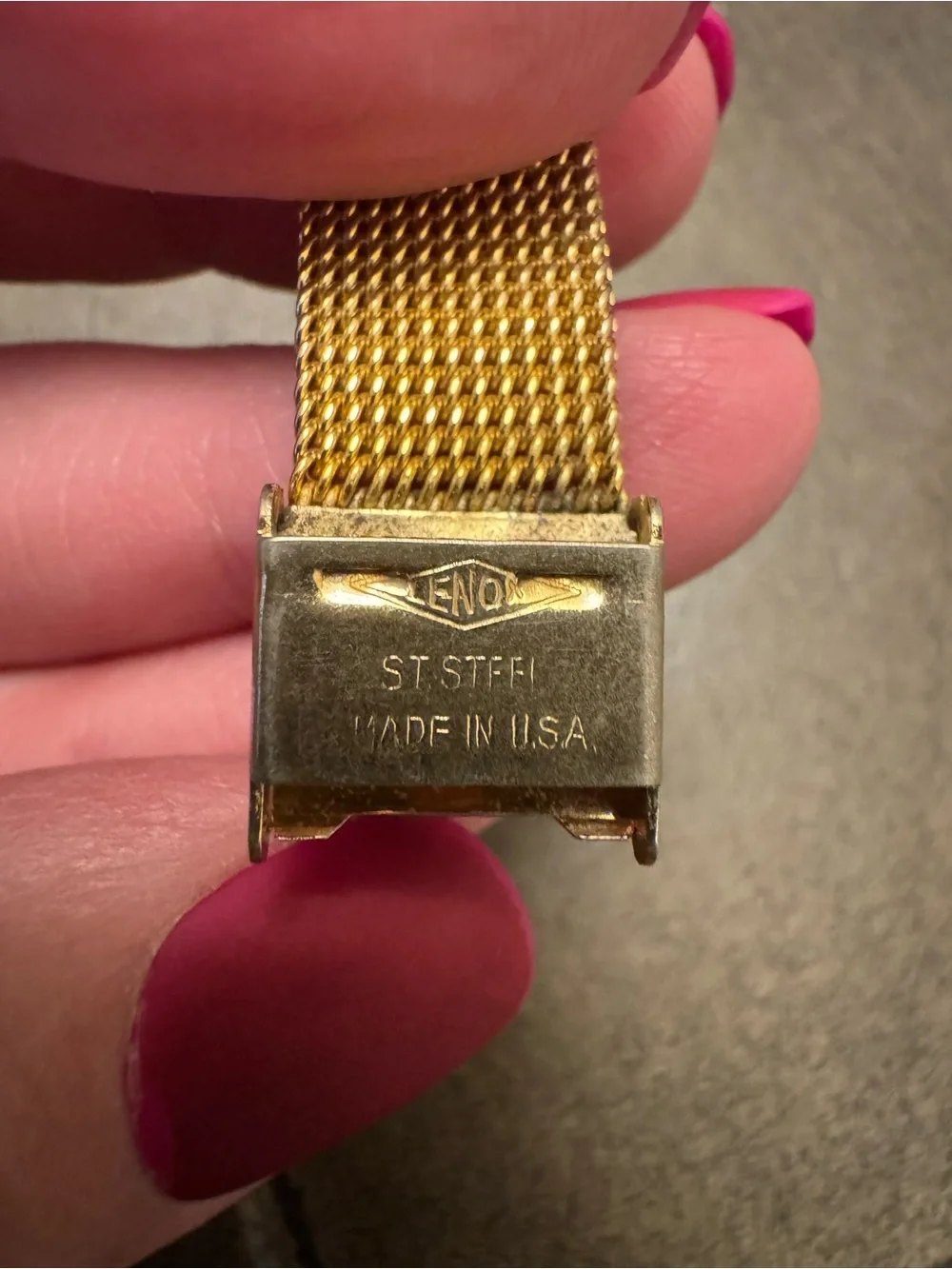 Vintage Mickey Mouse Wind Up Watch